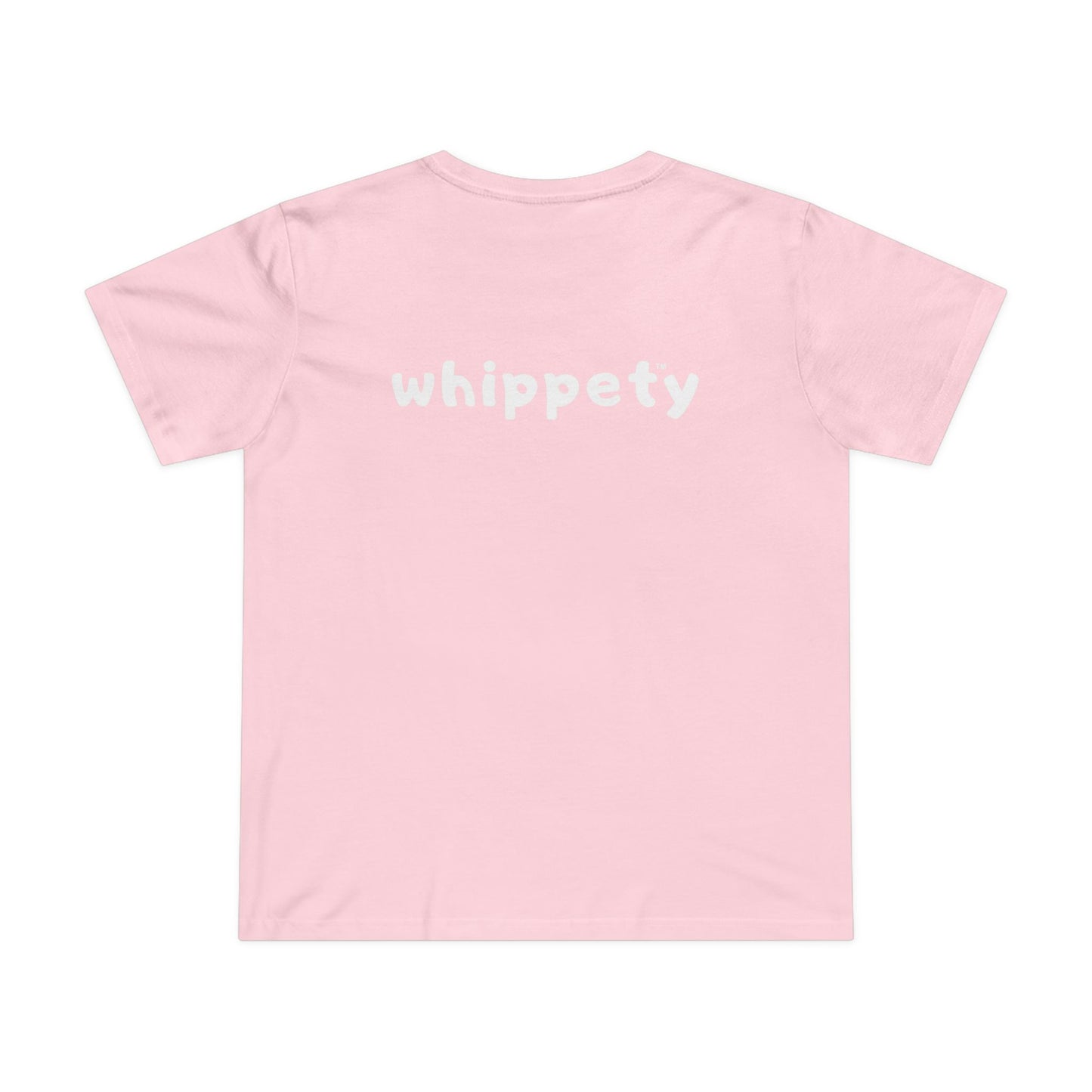 Go Whippety Wild Women's Tee, White or Pink