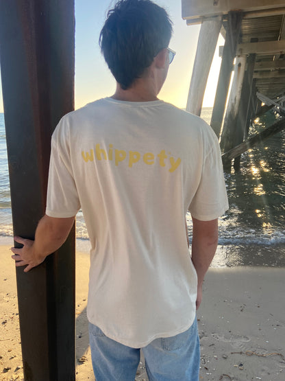 Whippety Run Unisex Tee, Sand