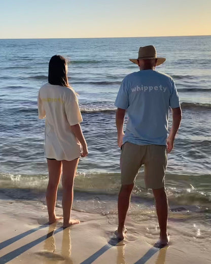 Whippety Run Unisex Tee, Sand