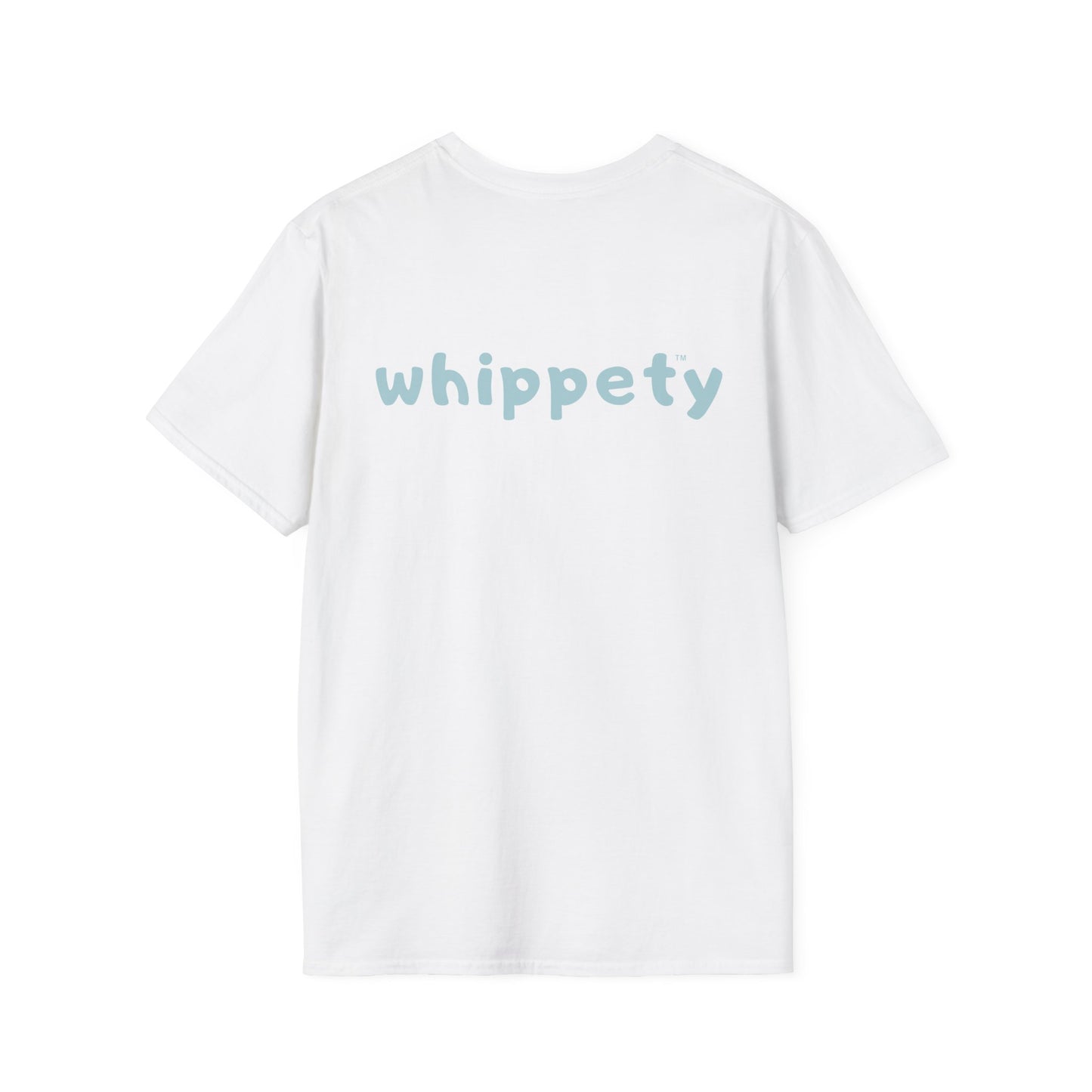 Whippety Surf's Up Unisex Tee, White or Sand