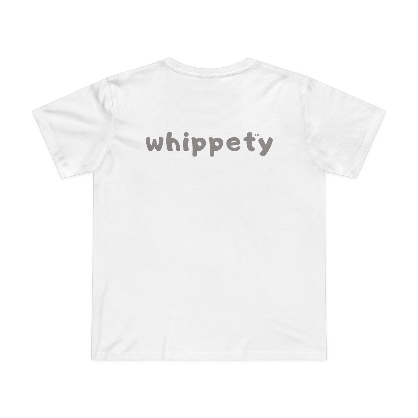 Whippety Woo Women's Tee - White 100% Cotton