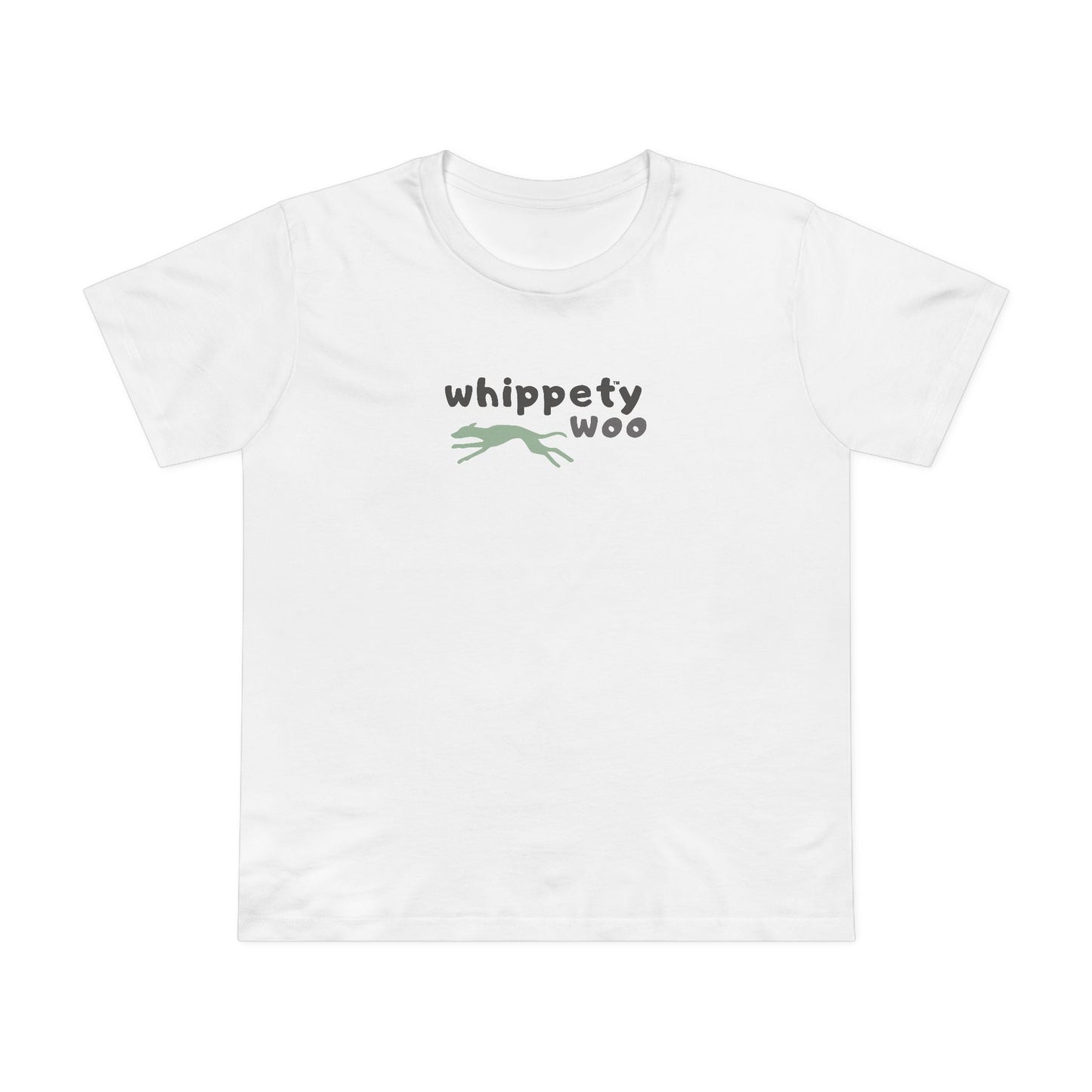 Whippety Woo Women's Tee - White 100% Cotton
