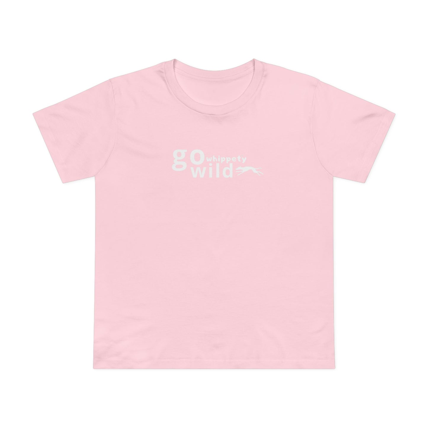 Go Whippety Wild Women's Tee, White or Pink