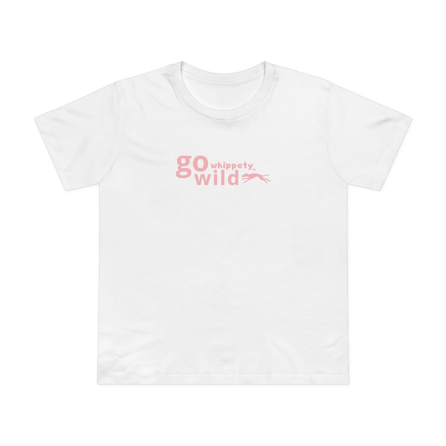 Go Whippety Wild Women's Tee, White or Pink